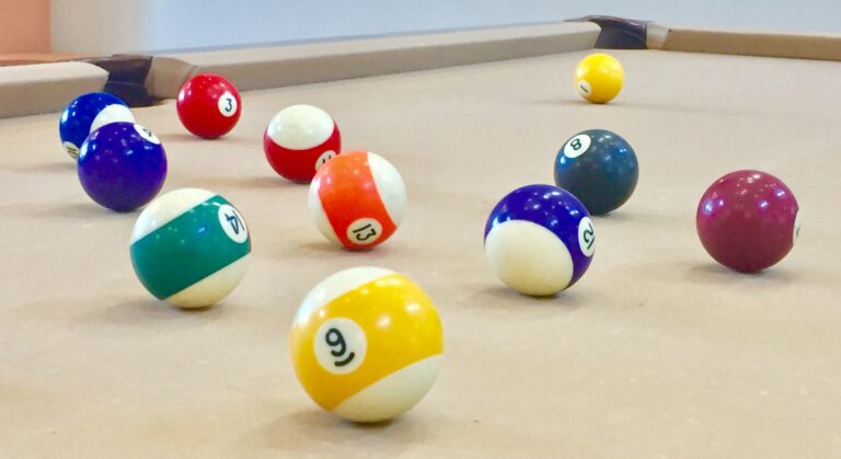 A game of billiards!